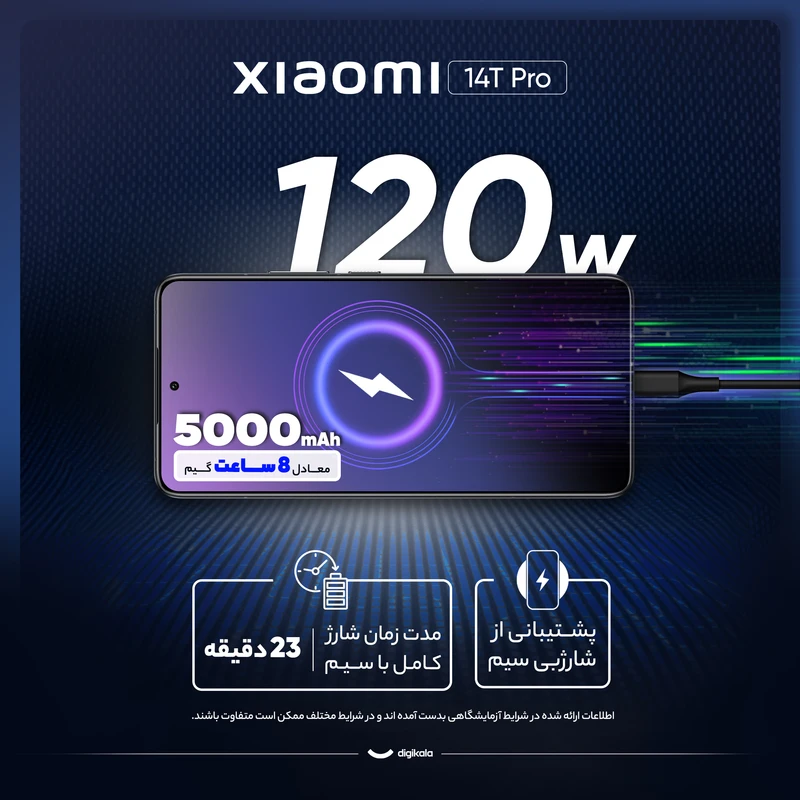 گوشی موبایل شیائومی مدل 14T Pro دو سیم کارت ظرفیت 512 گیگابایت و رم 12 گیگابایت - نسخه بدون شارژر - تصویر 10