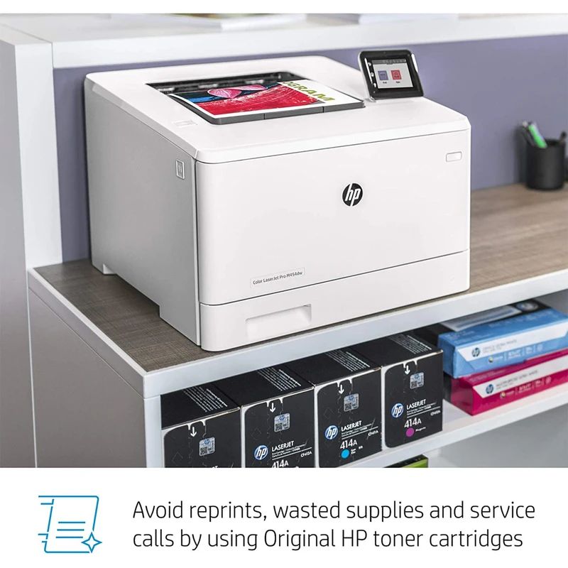 پرینتر لیزری رنگی اچ پی مدل Color LaserJet Pro M454dw - تصویر 10