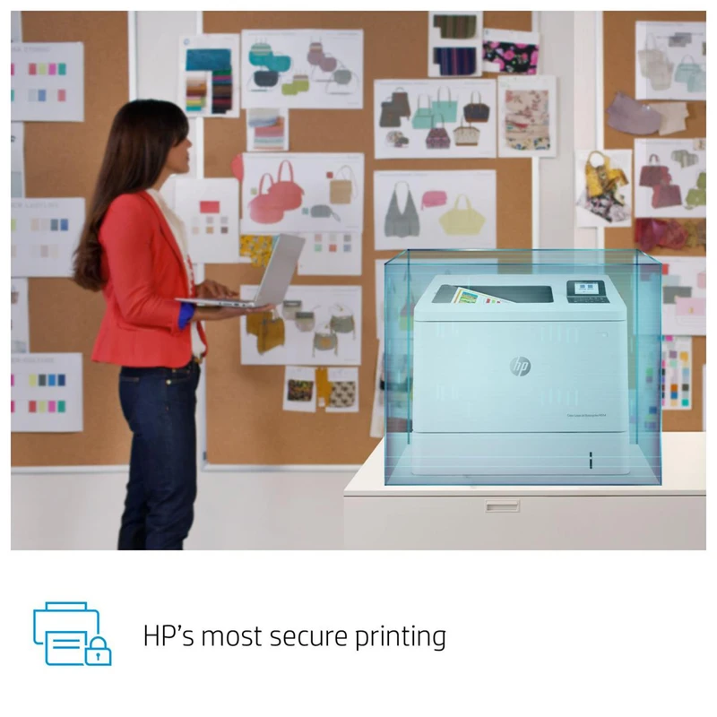 پرینتر لیزری رنگی اچپی مدل LaserJet Enterprise M554dn - تصویر 17