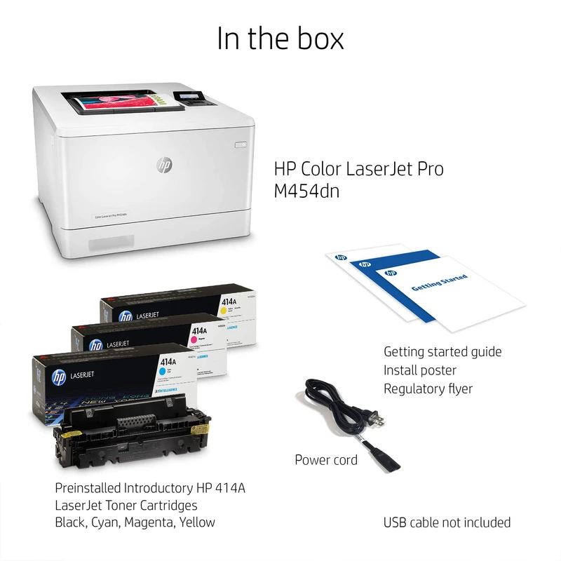 پرینتر لیزری اچ پی مدل Color LaserJet Pro M454dn - تصویر 10