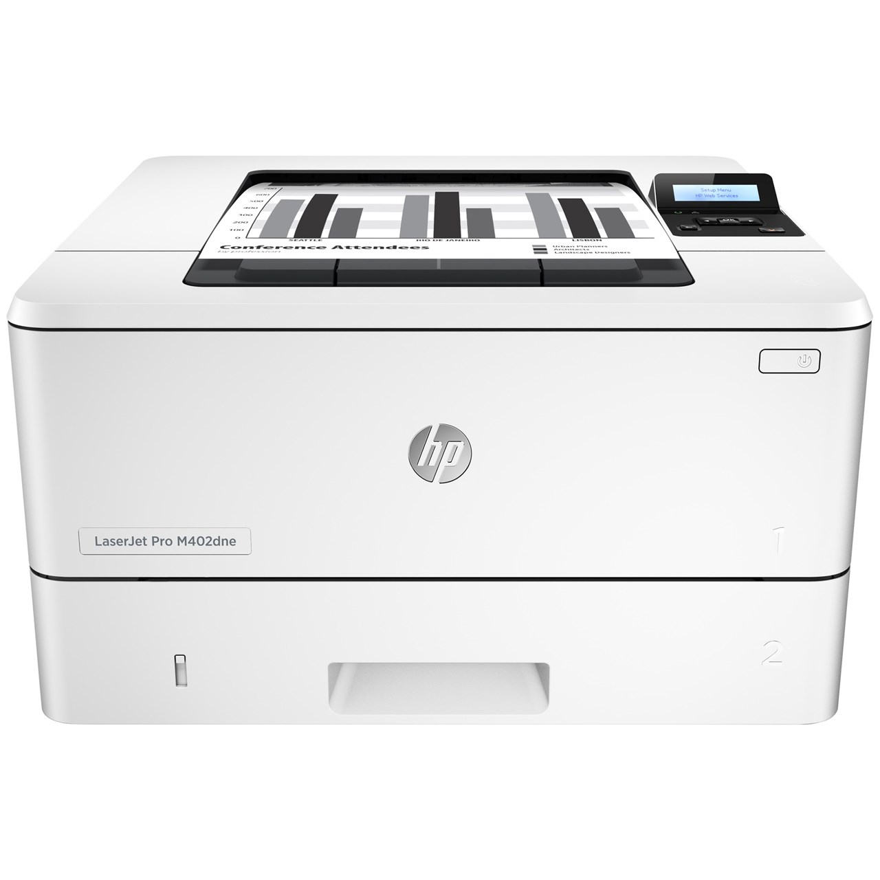 پرینتر لیزری اچ پی مدل LaserJet Pro M402dne - تصویر 2