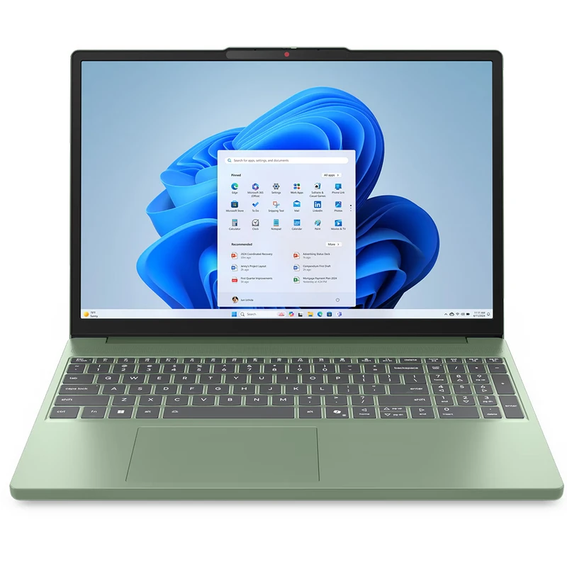 لپ تاپ 15.3 اینچی لنوو مدل IdeaPad Slim 3 15IRH10-i7 13620H-16GB DDR5 4800MHz-512GB SSD-IPS - تصویر 11