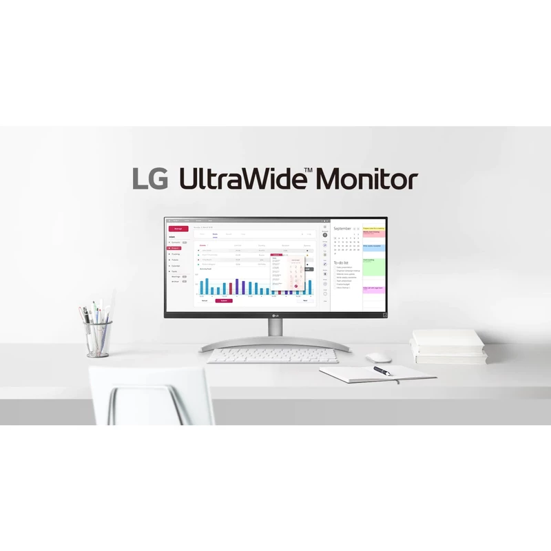 مانیتور ال جی مدل 29WQ600-W سایز 29 اینچ، رزولوشن Full HD، پنل IPS، نرخ بروزرسانی تصویر 100 هرتز، نسبت تصویر 21:9-Ultra Wide، یک پورت HDMI و یک پورت DisplayPort و یک پورت USB-C - تصویر 10