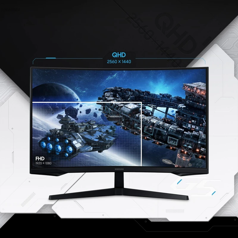 مانیتور خمیده گیمینگ 32 اینچ سامسونگ مدل LS32CG552 - تصویر 14