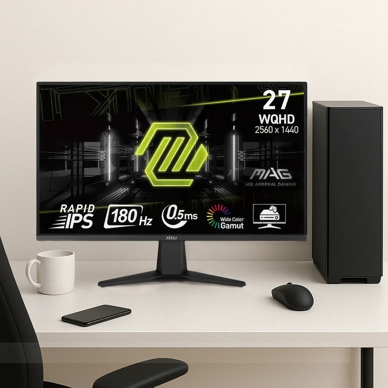 مانیتور گیمینگ 27 اینچ ام اس آی مدل MAG 275QF - تصویر 10