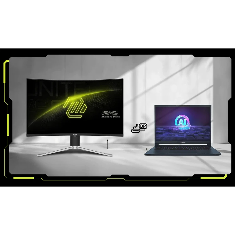 مانیتور خمیده گیمینگ 32 اینچ ام اس آی مدل MAG 325CQRXF E2 - تصویر 6