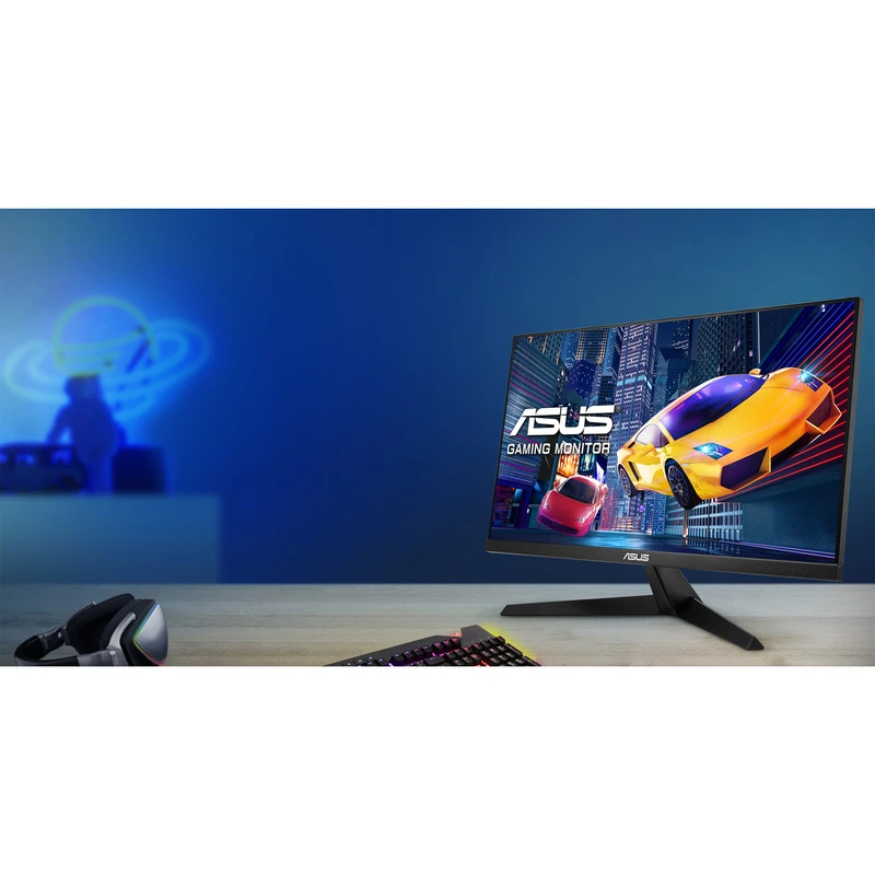 مانیتور 23.8 اینچ ایسوس مدل VY249HGE، رزولوشن Full-HD، پنل IPS، نرخ بروزرسانی 144 هرتز، با نسبت تصویر 16:9، دارای پورت HDMI و خروجی هدفون - تصویر 10