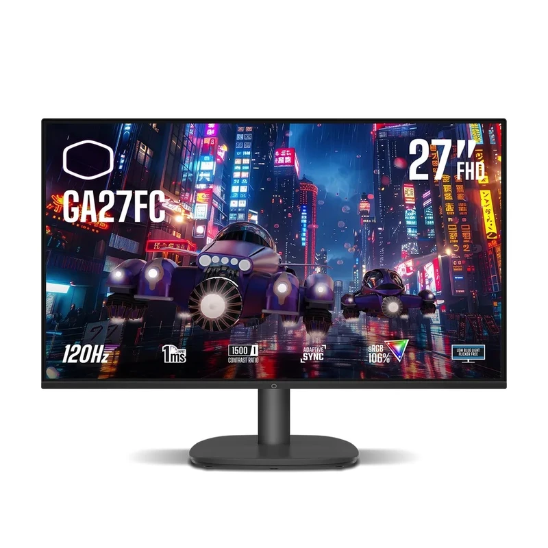 مانیتور خمیده گیمینگ 27 اینچ کولر مستر مدل GA27FC
