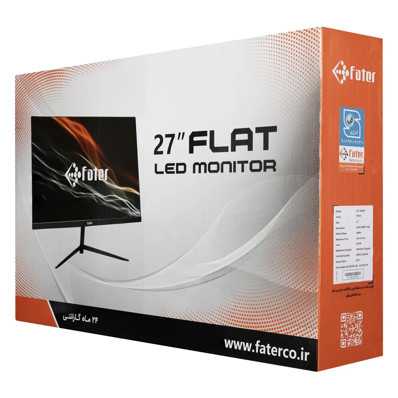 مانیتور 27 اینچ فاطر مدل F27-180 B1-W1 - تصویر 15