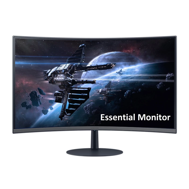 مانیتور خمیده 32 اینچ سامسونگ مدل Essential LS32C390EAMXUE - تصویر 2