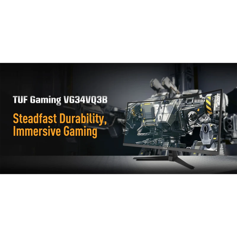 مانیتور خمیده گیمینگ 34 اینچ ایسوس مدل TUF Gaming VG34VQ3B - تصویر 9