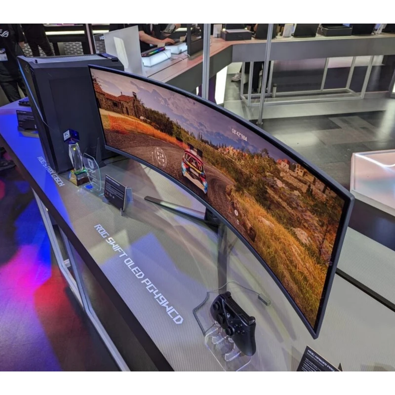 مانیتور خمیده گیمینگ 49 اینچ ایسوس مدل ROG Swift OLED PG49WCD - تصویر 19