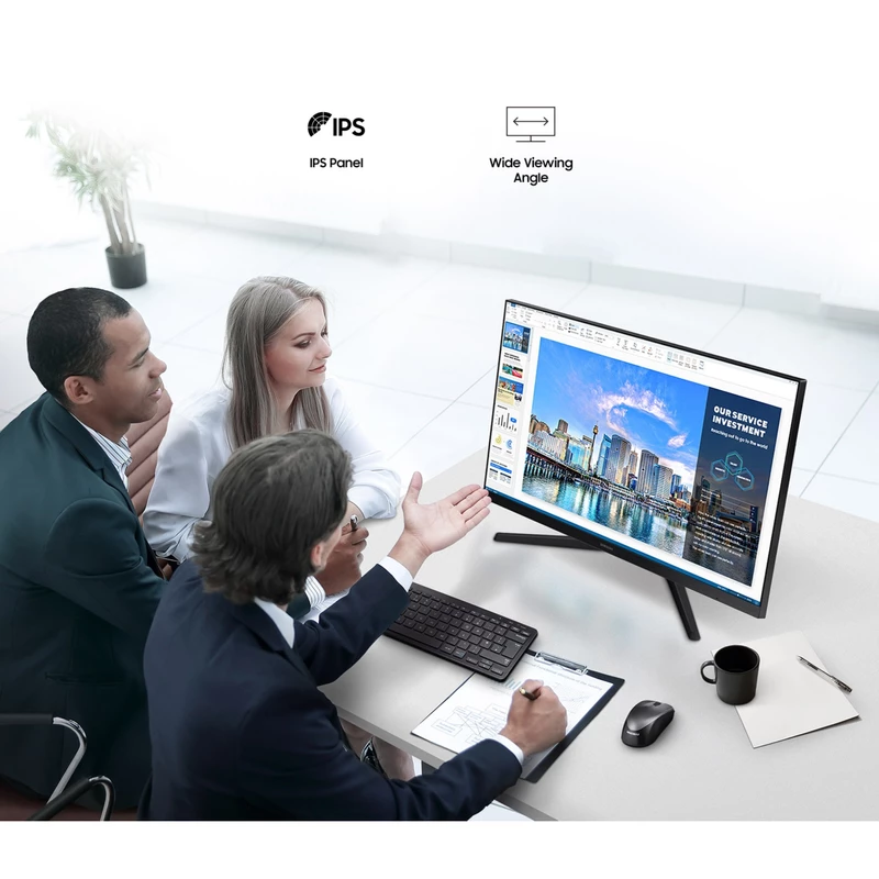 مانیتور 22 اینچ سامسونگ مدل Essential Monitor S3 S31C LS22C310EAMXUE - تصویر 14