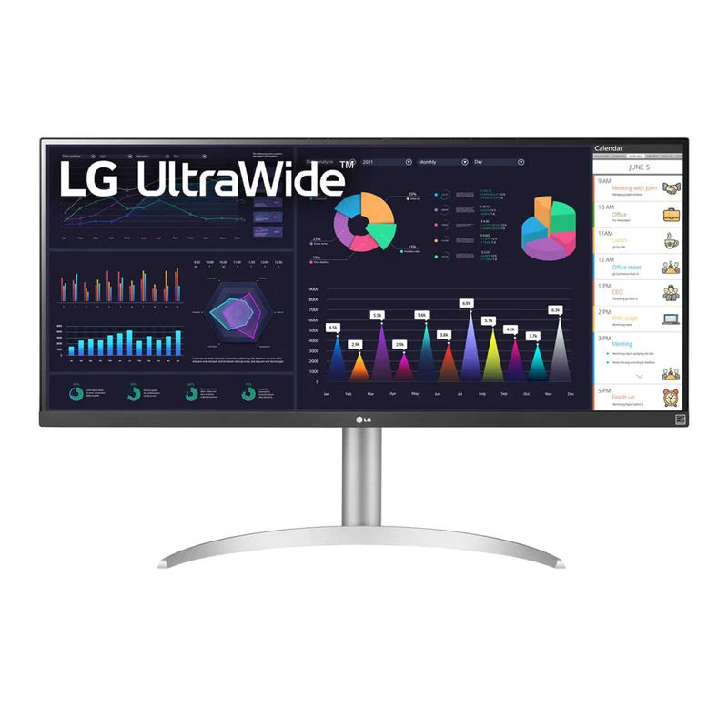 مانیتور مخصوص بازی ال جی مدل 34WQ650-W سایز 34 اینچ - تصویر 2
