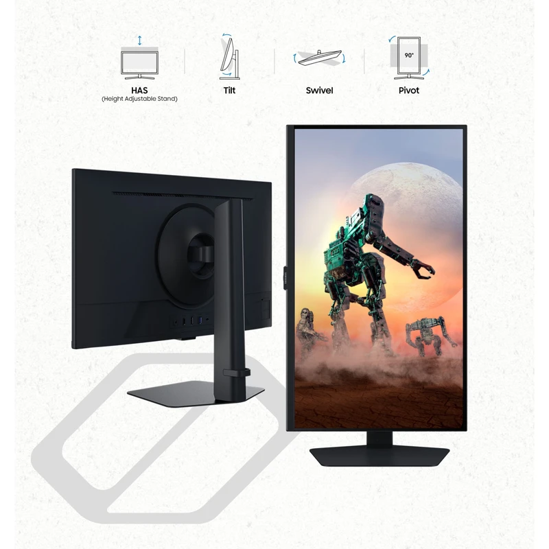 مانیتور گیمینگ 32 اینچ سامسونگ مدل LS32DG502EMXUE - تصویر 19