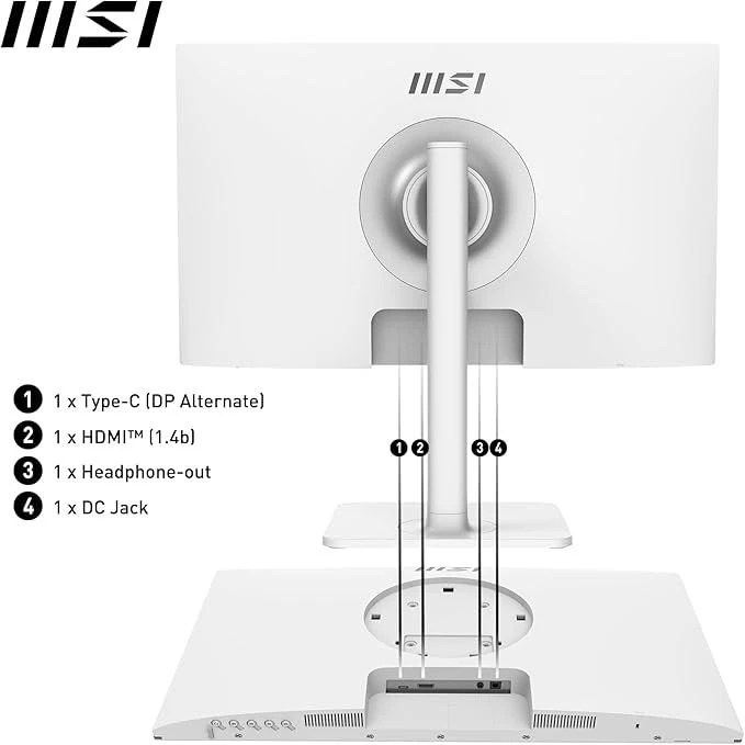 مانیتور 23.8 اینچ ام اس آی مدل Modern MD2412PW - تصویر 16