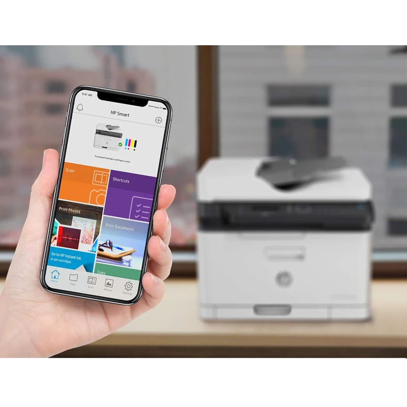 پرینتر چند کاره لیزری اچ پی مدل Color Laser MFP 179fnw - تصویر 6