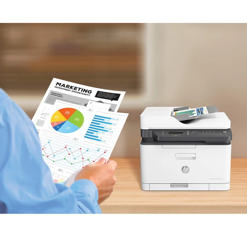 پرینتر چند کاره لیزری اچ پی مدل Color Laser MFP 179fnw - تصویر 7