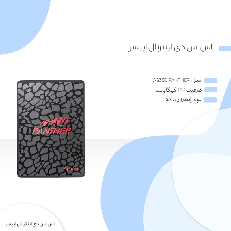 اس اس دی اینترنال اپیسر مدل AS350 PANTHER ظرفیت 256 گیگابایت - تصویر 6