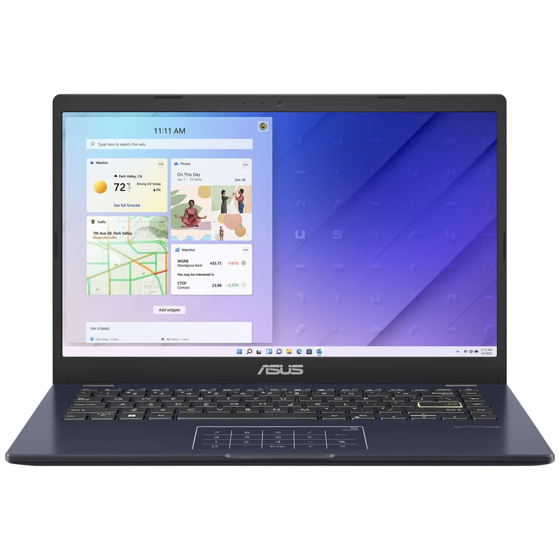 لپ تاپ 14 اینچی ایسوس مدل Vivobook Go 14 E410KA-CL464-Celeron N4500-4GB DDR4-64GB eMMC-1TB SSD-TN-W - کاستوم شده - تصویر 6