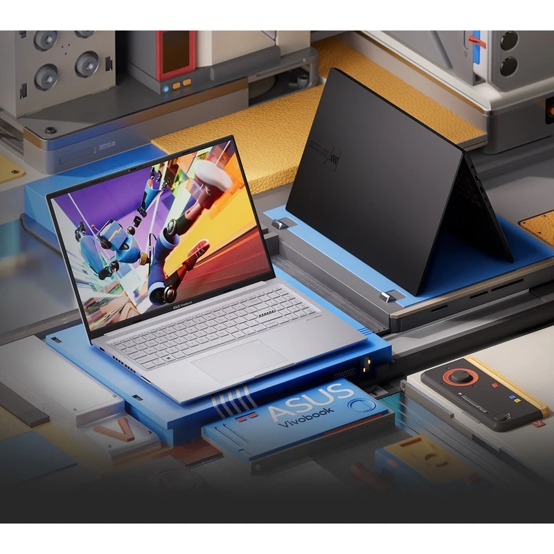 لپ تاپ 16 اینچی ایسوس مدل Vivobook 16X S3605ZF-RP736-i5 12500H-24GB DDR4-1TB SSD-RTX2050-IPS 120Hz-Backlit - کاستوم شده - تصویر 11