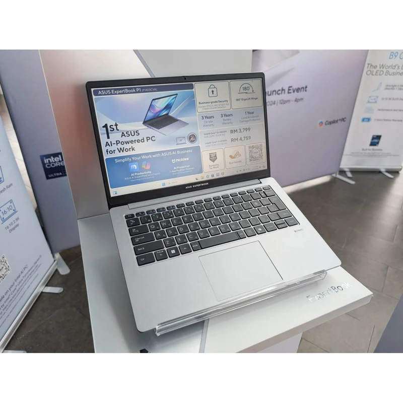 لپ تاپ 14 اینچی ایسوس مدل ExpertBook P1 P1403CVA-I58512B8D-i5 13420H-40GB DDR5-1TB SSD-TN - کاستوم شده - تصویر 9