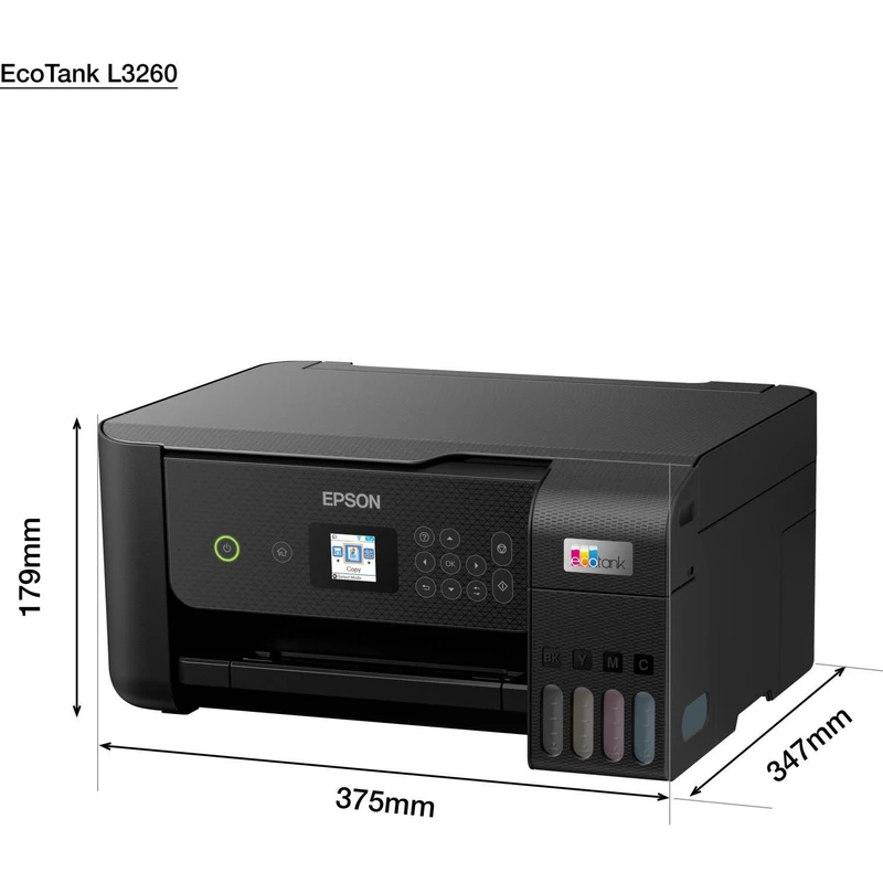 پرینتر جوهر افشان اپسون مدل EcoTank L3260 - تصویر 4