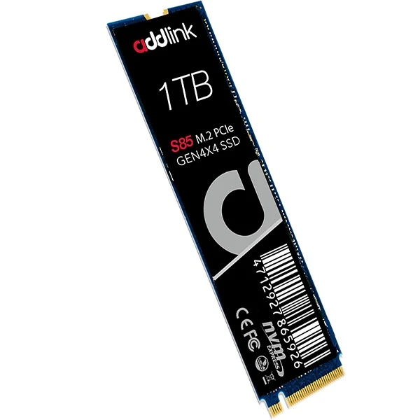 اس اس دی اینترنال PCIe Gen4 x4 ادلینک مدل  SSD addlink S85 PCIe Gen4 NVMe  ظرفیت یک ترابایت