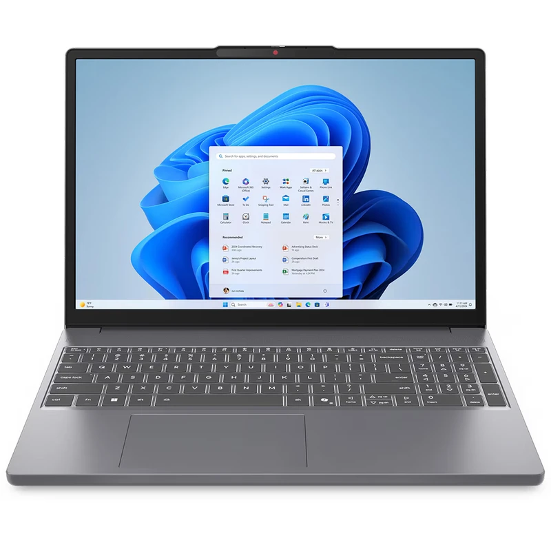 لپ تاپ 15.3 اینچی لنوو مدل IdeaPad Slim 3 15IRH10-i7 13620H-16GB DDR5-512GB SSD-IPS-Backlit