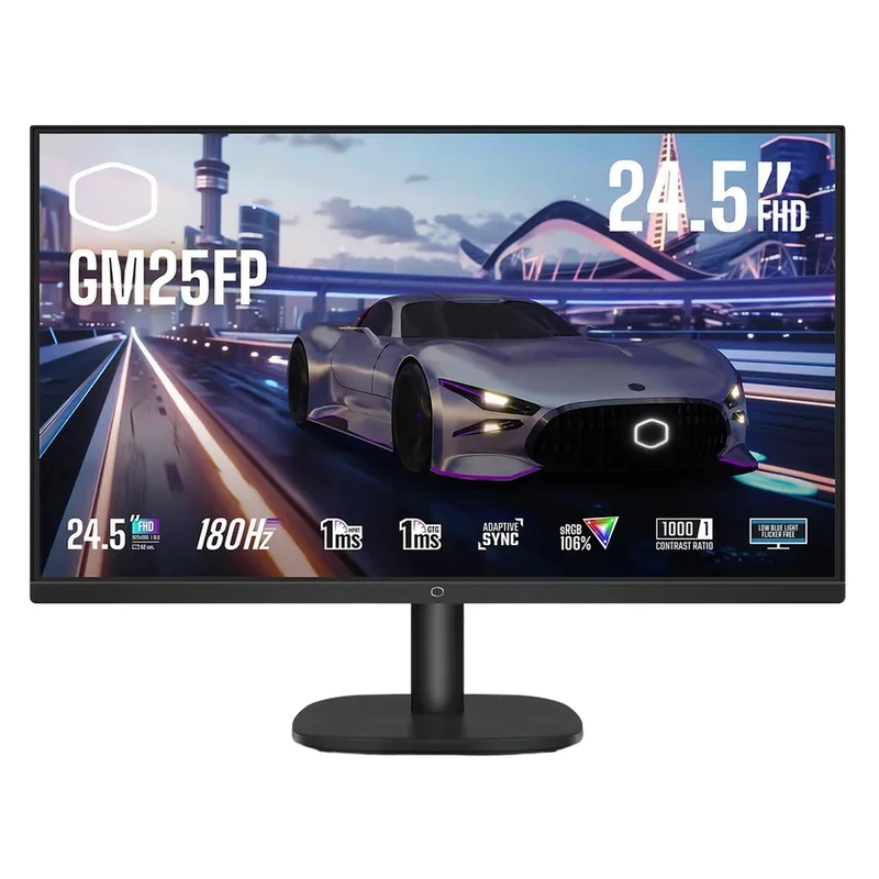 مانیتور گیمینگ 24.5 اینچ کولر مستر مدل GM25FP