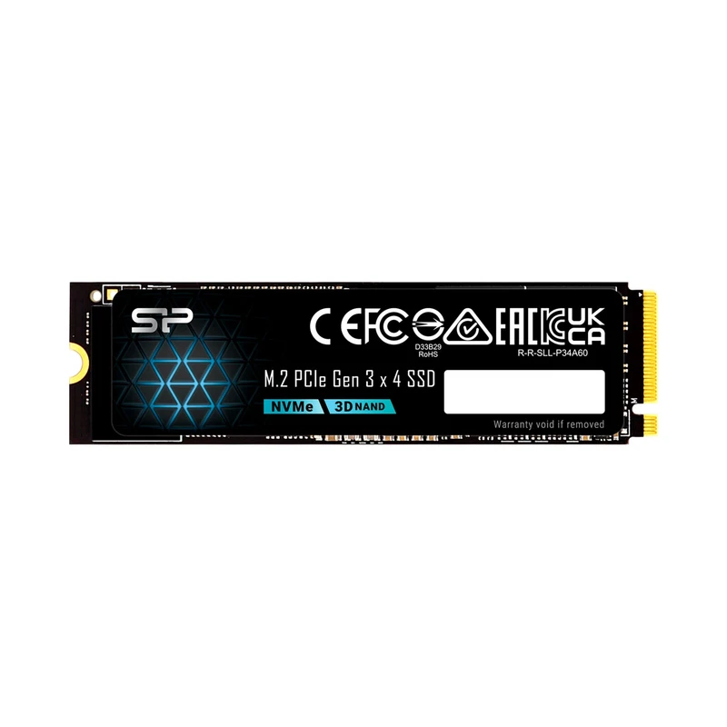 تصویر اس اس دی اینترنال PCIe Gen3 x4 سیلیکون پاور مدل P34A60 ظرفیت 256 گیگابایت 