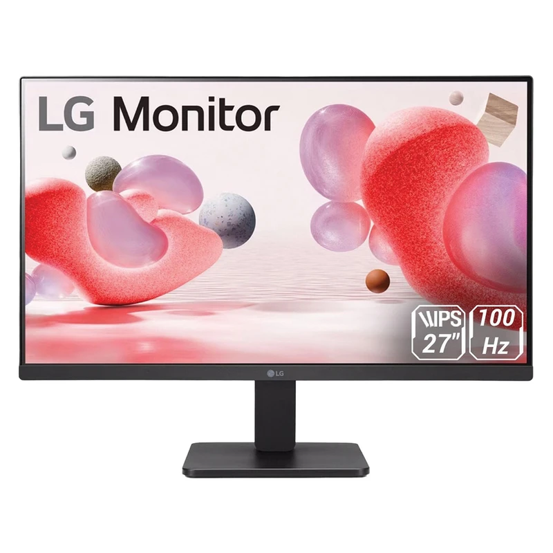 مانیتور 27 اینچ ال جی مدل 27MR400-B با وضوح Full HD پنل IPS و نرخ به روزرسانی 100 هرتز