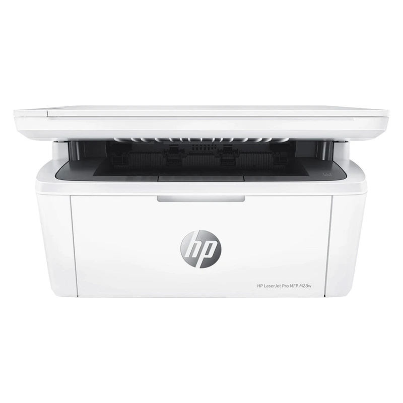 پرینتر اچ پی تک رنگ سه کاره با چاپ لیزری مدل LaserJet Pro M28w، سایز چاپ A4، اتصال به WiFi